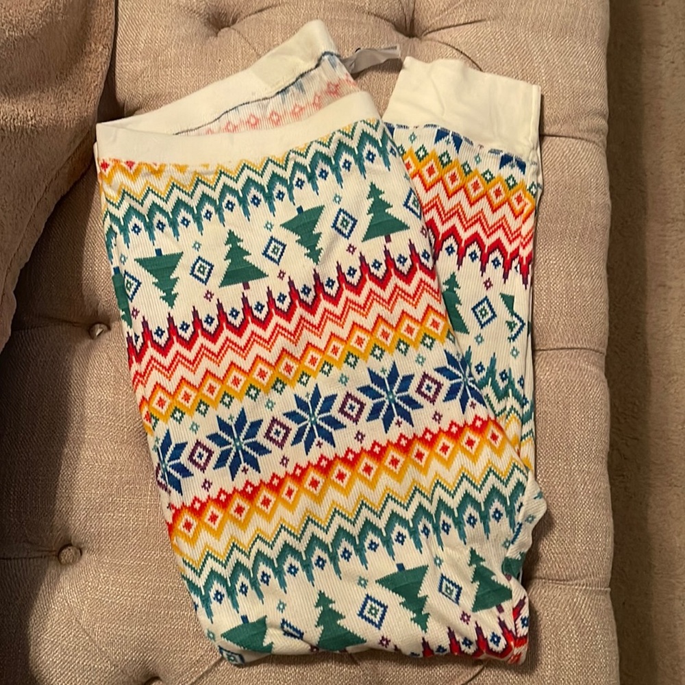 Old navy thermal print pajama pants 3x